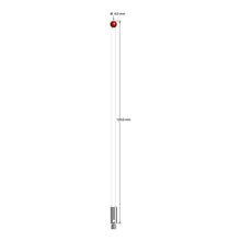TM3-40120-C M3 stylus with 4.0mm ruby ball, ceramic stem, and stainless steel base, 120mm long by Q-Mark Manufacturing, Inc.