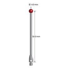 TM3-4052 M3 stylus with 4.0mm ruby ball, carbide stem, and stainless steel base, 50.0mm long by Q-Mark Manufacturing, Inc.