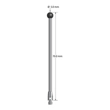 TM3-5070-SN M3 stylus with 5.0mm silicon nitride ball and carbide stem, 70.0mm long by Q-Mark Manufacturing, Inc.