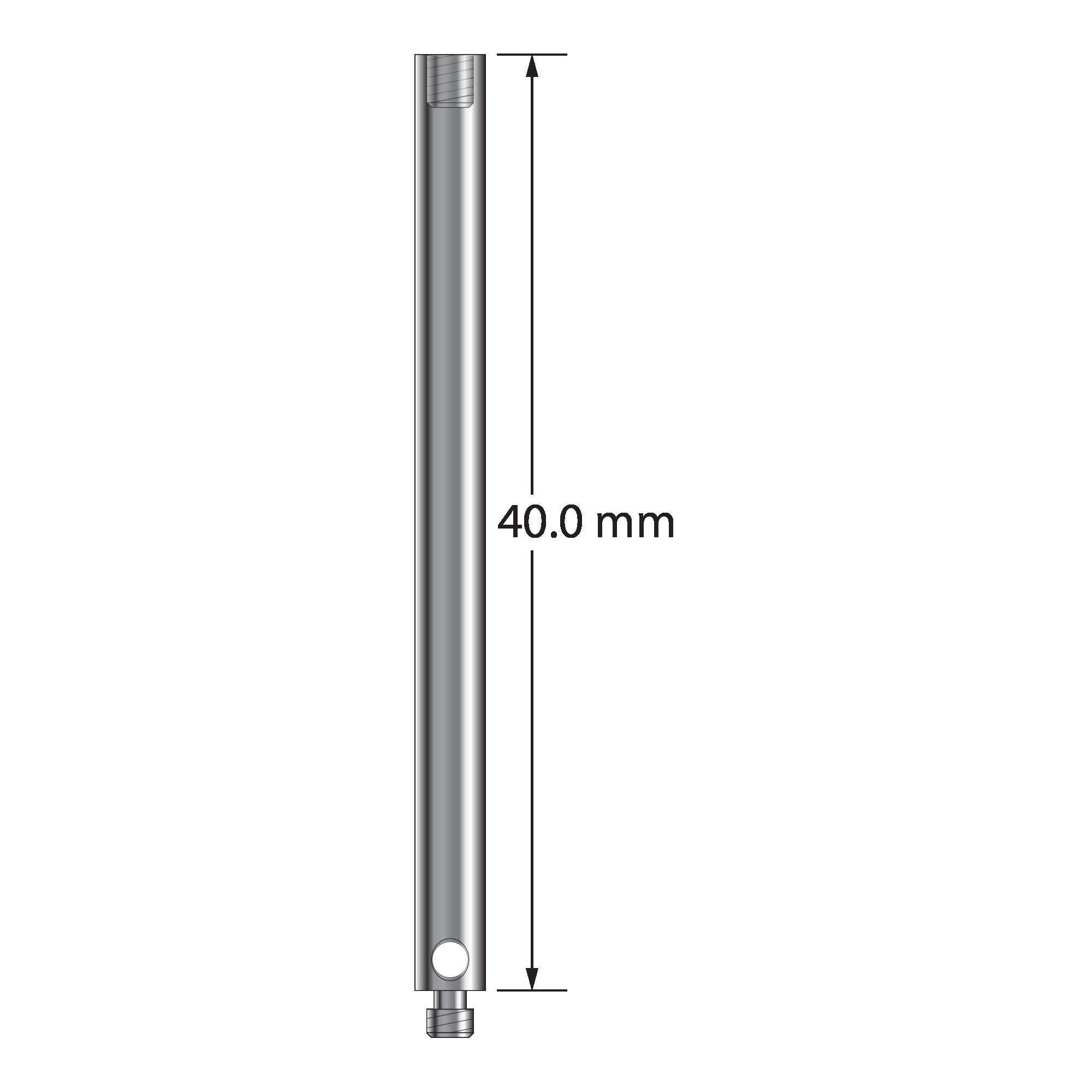 VM2-40 M2 extension, stainless steel, 40.0 mm long by Q-Mark Manufacturing, Inc.