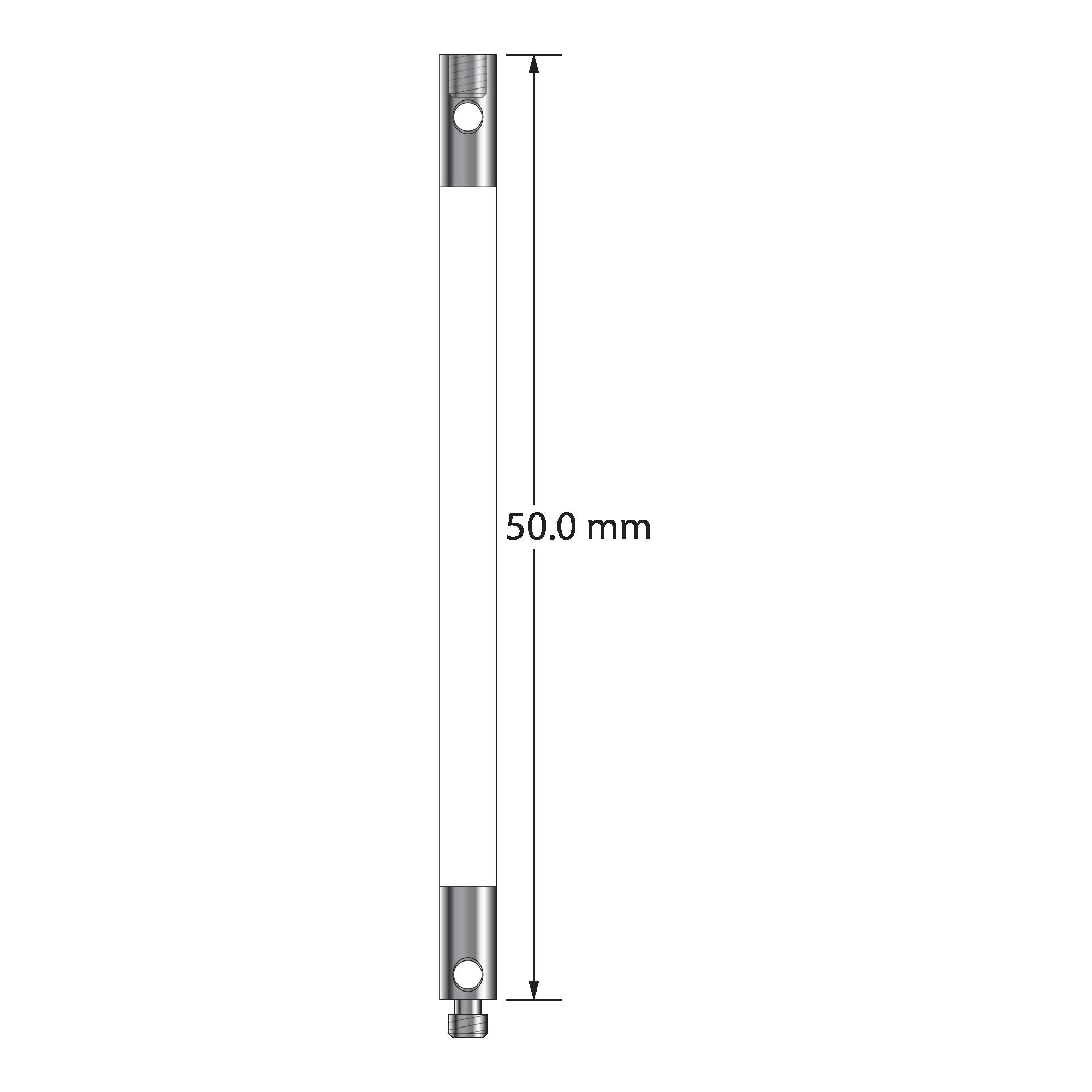 VM2-50-C M2 extension, 3.0mm ceramic, stainless steel fittings, 50mm by Q-Mark Manufacturing, Inc.
