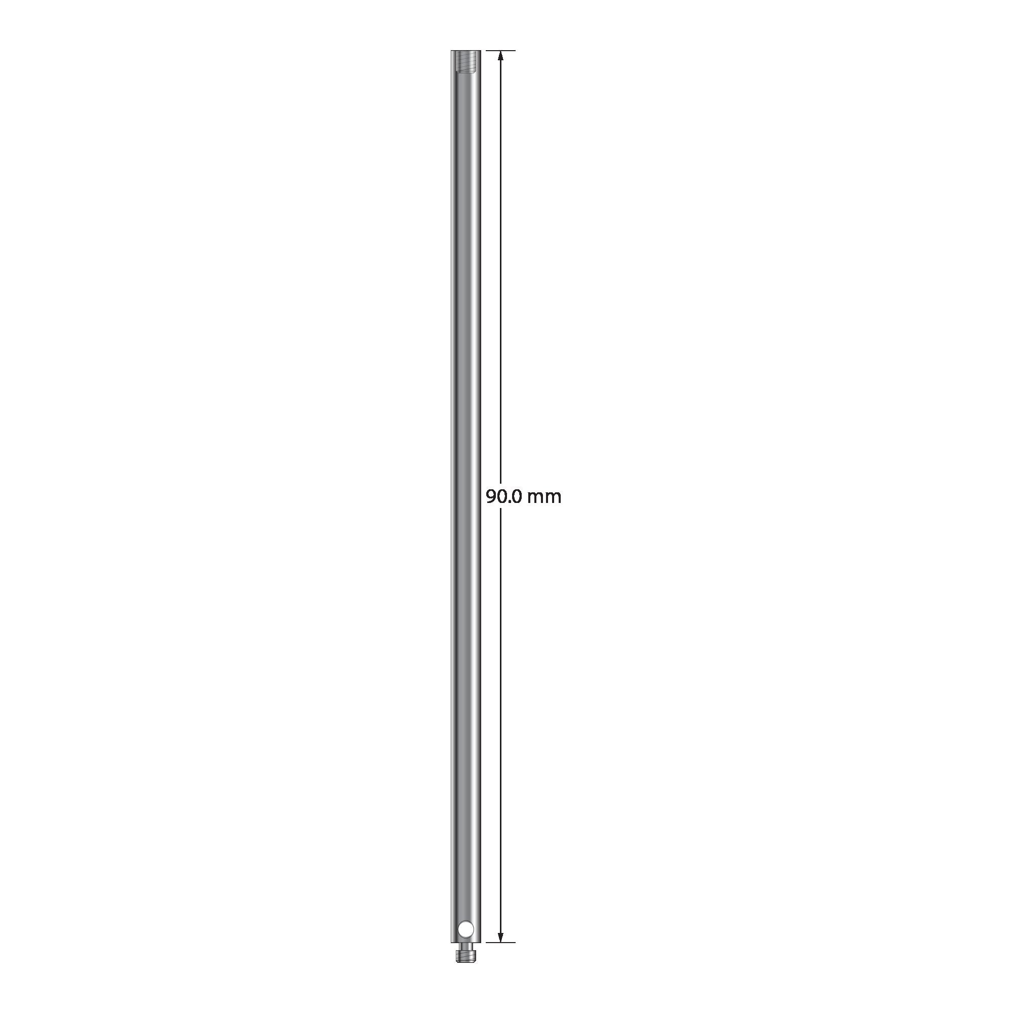 VM2-90 M2 extension, stainless steel, 3.0 mm diameter x 90.0 mm long by Q-Mark Manufacturing, Inc.