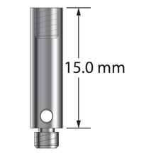 VM3-15 M3 extension, 4.0 mm diameter stainless steel, 15.0 mm length by Q-Mark Manufacturing, Inc.