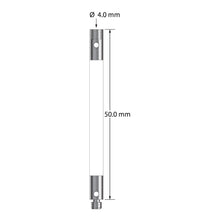 VM3-50-C M3 extension, 4.0mm diameter ceramic, with stainless steel fittings, 50mm long by Q-Mark Manufacturing, Inc.