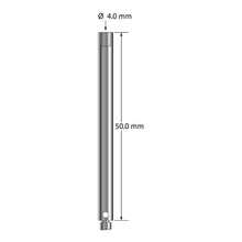 VM3-50 M3 extension, 4.0mm diameter stainless steel, 50.0mm long by Q-Mark Manufacturing, Inc.