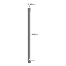 VM3-60 M3 4.0mm stainless steel extension, 60.0mm long, by Q-Mark Manufacturing, Inc.